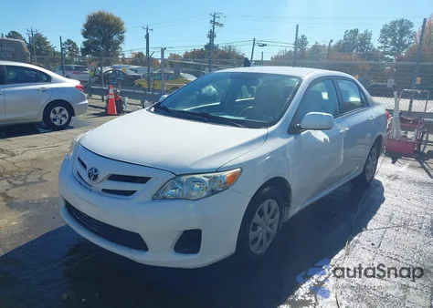 2011 Toyota Corolla Le from USA, damaged, VIN JTDBU4EE4BJ097225
